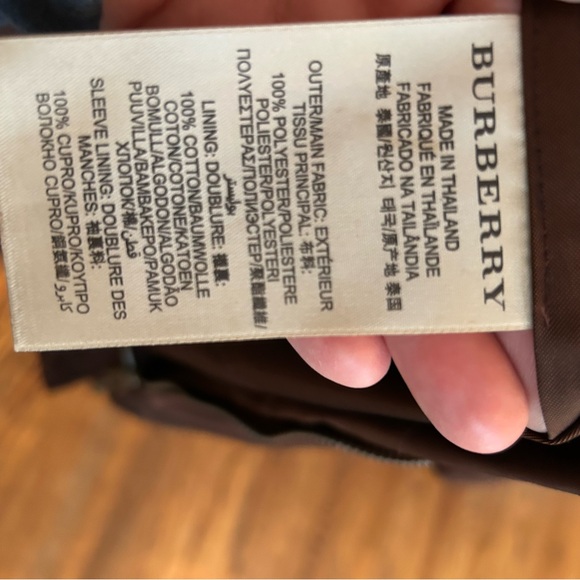 Burberry Brit Chocolate Brown Jacket - Picture 14 of 16
